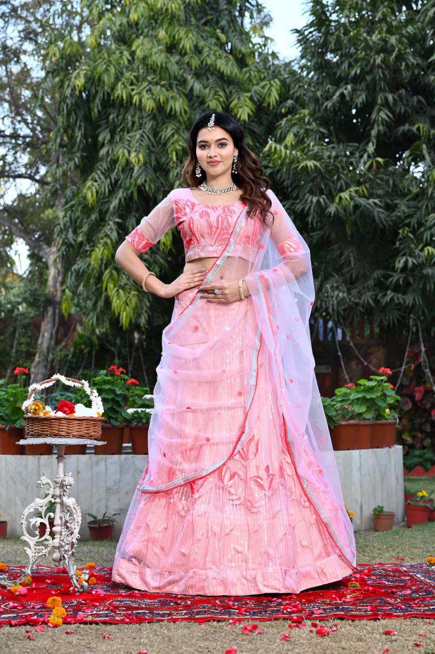 Women's Tussar Silk Patola Printed Lehenga Set with Dupatta ? Stitched with Can Can Flair - Image 8