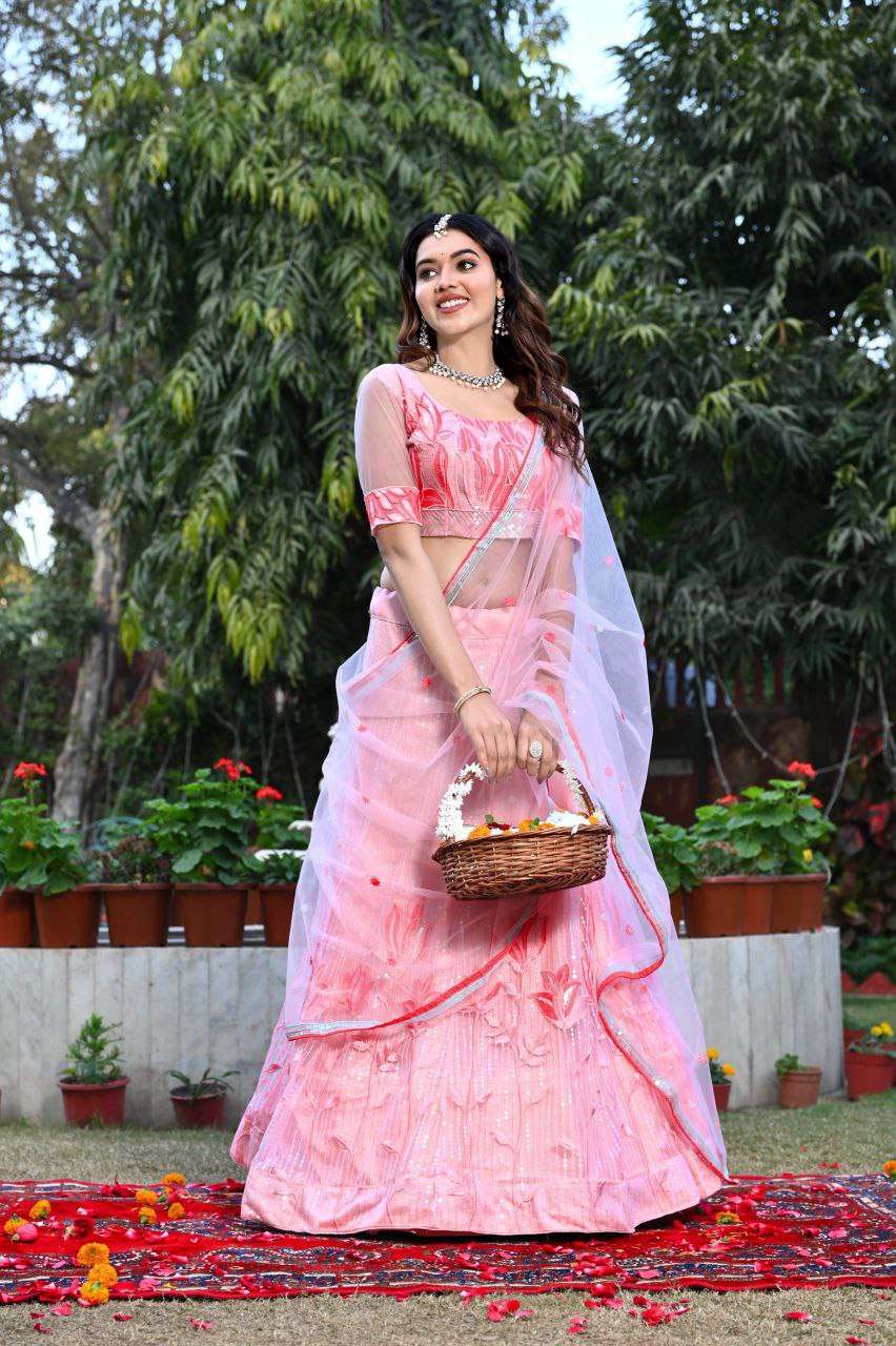 Women's Tussar Silk Patola Printed Lehenga Set with Dupatta ? Stitched with Can Can Flair - Image 7